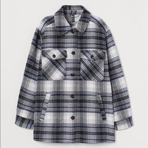 H&M Plaid Shacket